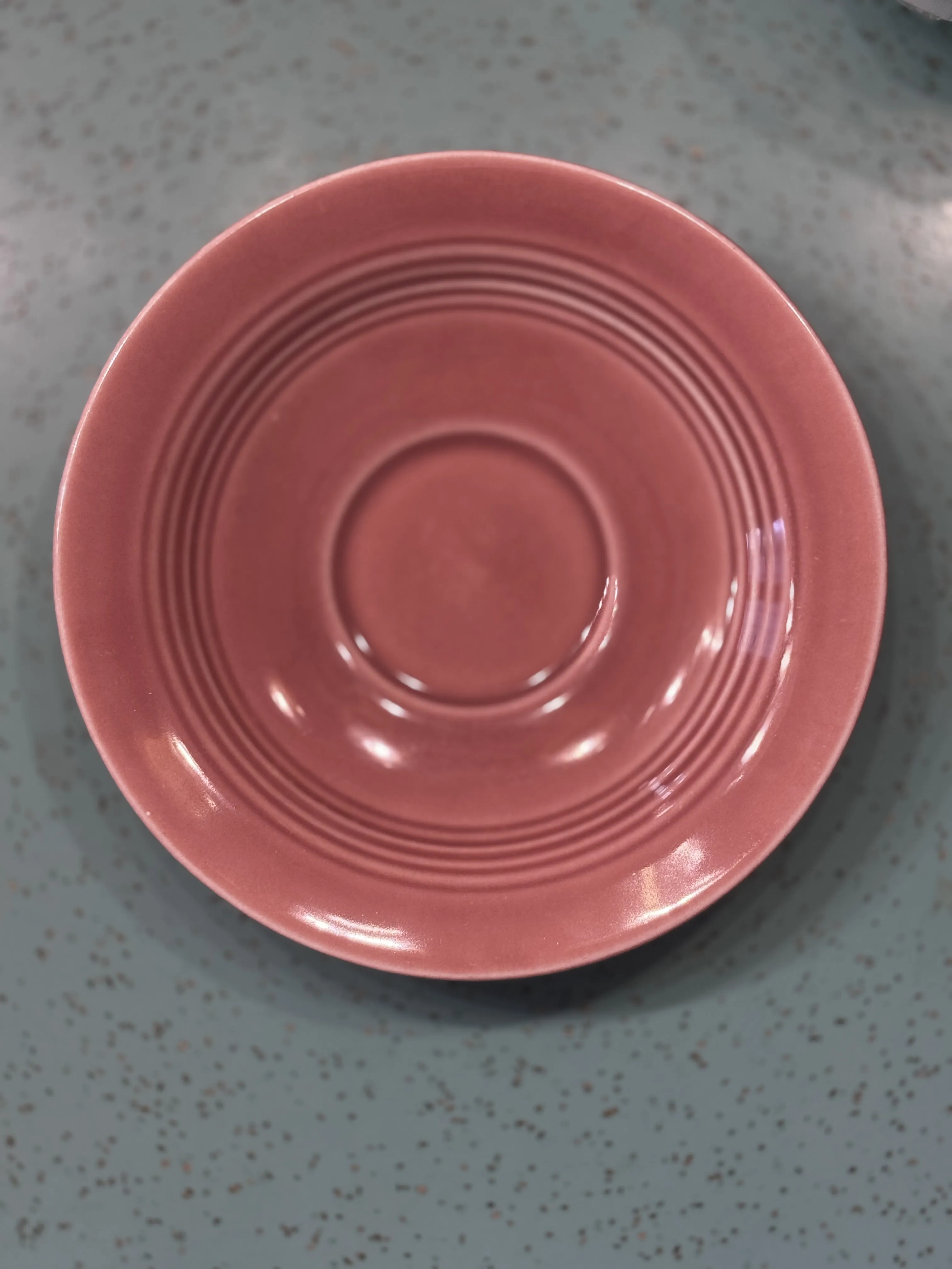 Harlequin saucers set of 4