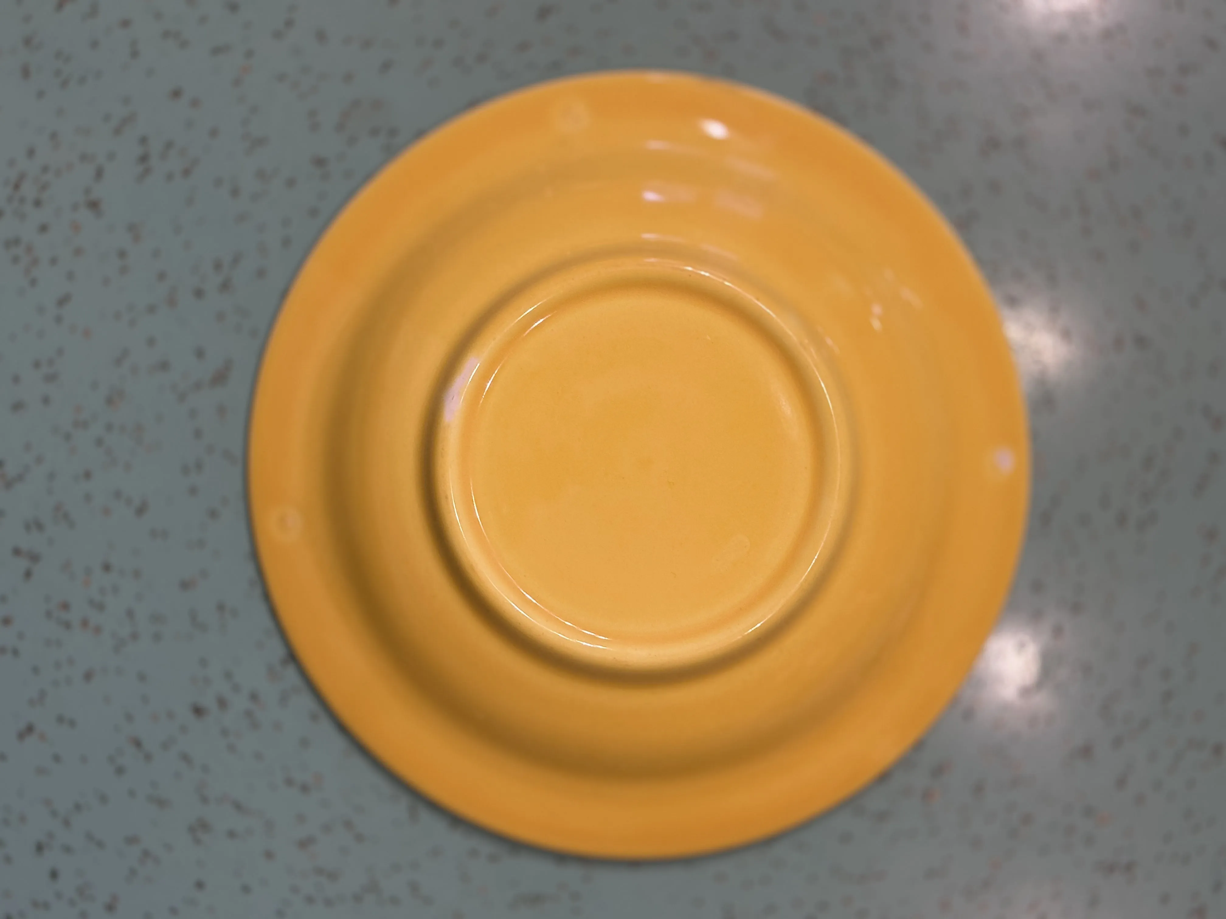 Harlequin saucers set of 4